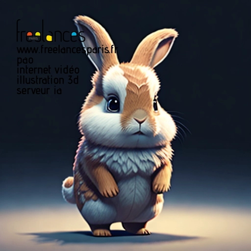 Pao internet vidéo illustration 3d serveur intelligence générative freelance paris studio de création 5T2WT011